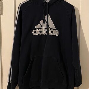 Adidas Men’s XL Hoodie Dark Blue